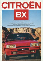 Folder BX modeljaar 1987